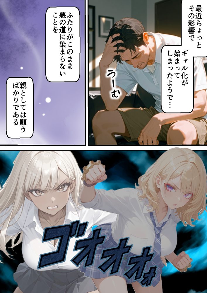 娘と姪っ子の将来が心配なお父さん